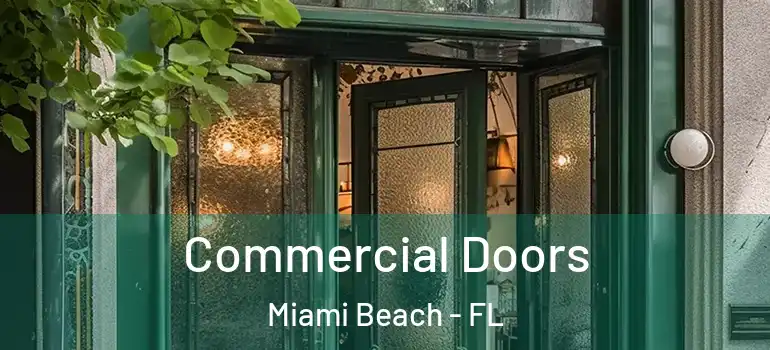  Commercial Doors Miami Beach - FL