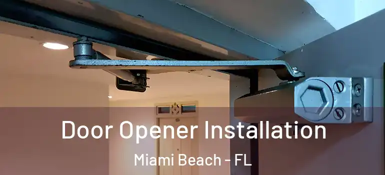  Door Opener Installation Miami Beach - FL