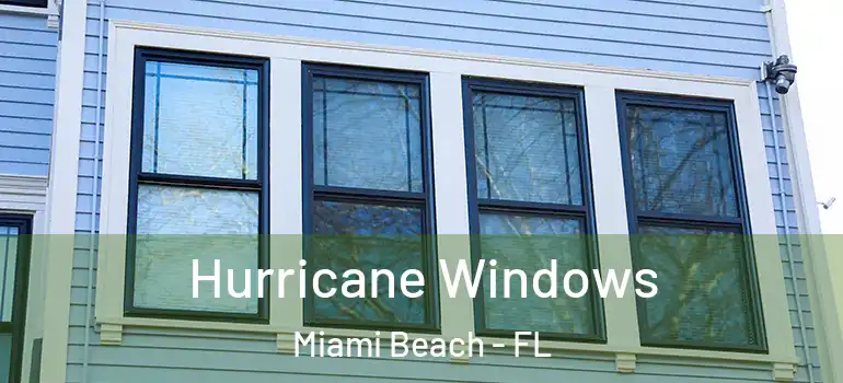  Hurricane Windows Miami Beach - FL