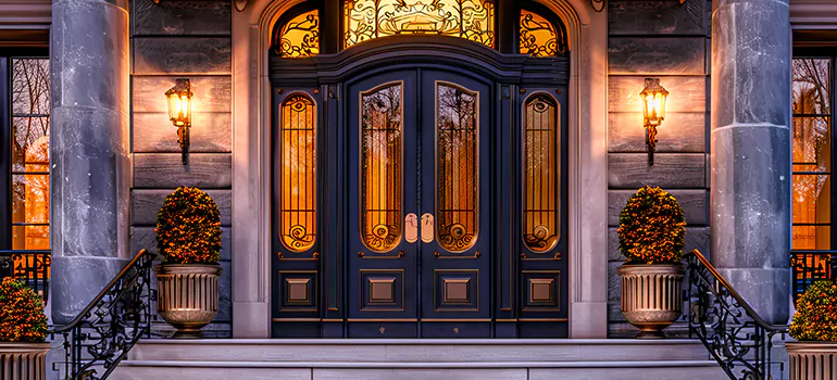 Tempered Sidelights Custom Installation in Miami Beach, FL