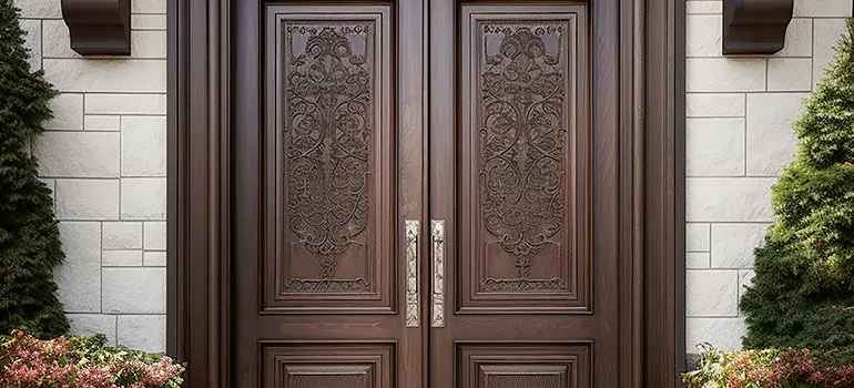 Double Front Doors in Miami Beach, FL
