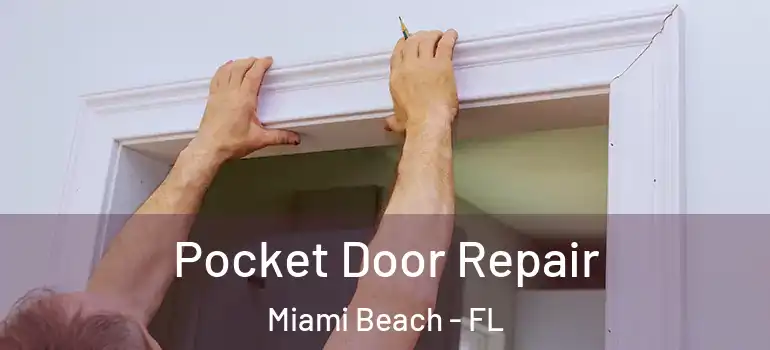  Pocket Door Repair Miami Beach - FL