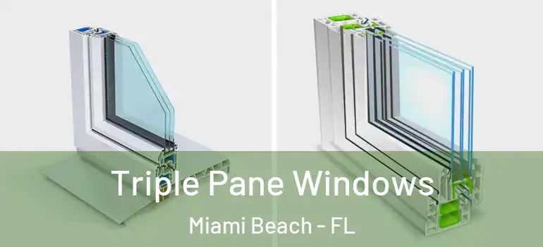  Triple Pane Windows Miami Beach - FL